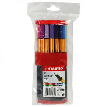 Umur Stabılo Glıss Point 88 Çantalı 25 Renk 8825-021