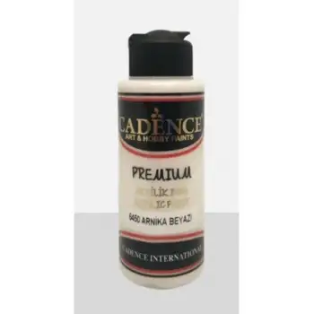 Cadence 120 Ml Su Bazlı Premiım Akrilik Boya 6450 Arnika Beyaz