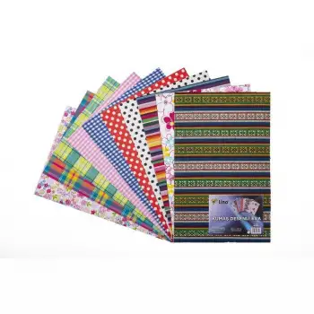 Lino Eva 50x70 5 Desen Kumaş Desenli *Tekli