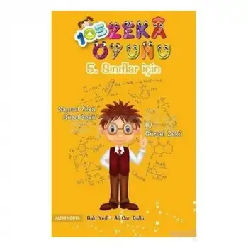 Altınnokta 5.Sınıf 105 Zeka Oyunu Kanguru - Olimpiyat Kitabı