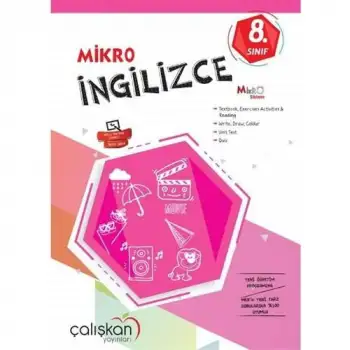 Çalışkan 8.Sınıf İngilizce Mikro Defter 2021