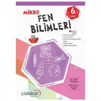 Çalışkan 6.Sınıf Fen Bilimleri Mikro Defter 2020