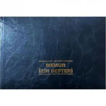 Gülpaş Memur İzin Defteri (Suni Deri Ciltli) 100 Yp 14x20 ( 398 )