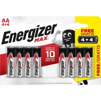 Energizer Alkalin Pilmax Aa 44 Em247
