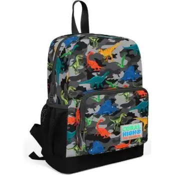 Yaygan Coral Hıgh Kamuflaj Dinazor Baskılı Sırt Çantası 23318