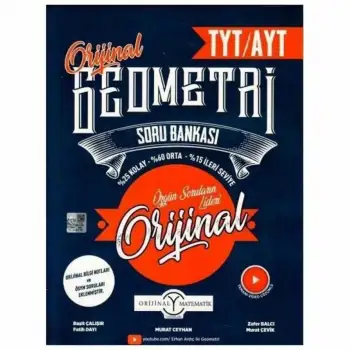 Orijinal Tyt-Ayt Geometri Soru Bankası 2025-26