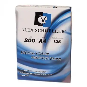 Alex Fot. Kağ. A4 200gr (125 Li) *yeni