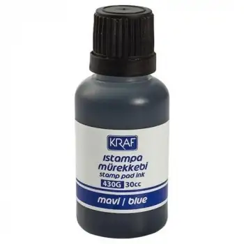 Kraf Istampa Mürekkebi 30 Cc  Mavi 430 G