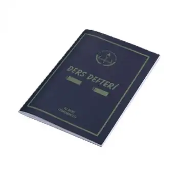Gülpaş Ders Defteri Yoklamasız 10.Ders Plastik Kapak 25x35 ( 419 )