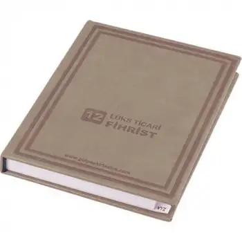 Gülpaş Ticari Fihrist (Suni Deri Kapak) 12 Li 17x24 ( 166 )