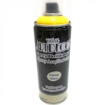 Artdeco Akrilik Sprey Boya 400ml Sarı 150