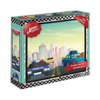 Lilart Puzzle Araba Serisi 1 154 Prç. Llm-Lapk049
