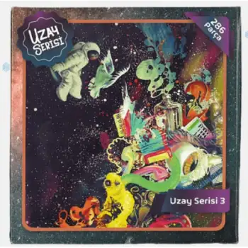 Lilart Puzzle Uzay Serisi 3 286 Prç. Llm-Lapy035