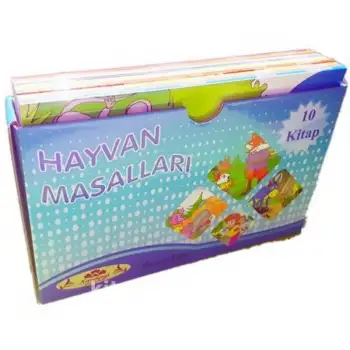 Key 1.Sınıflar İçin Hayvan Masalları Serisi (10 Kitap)