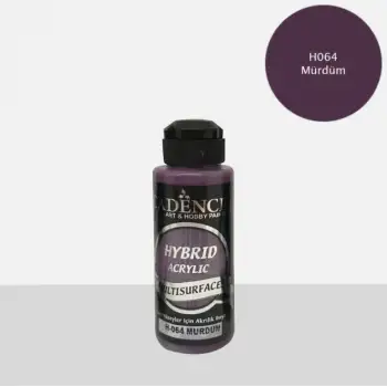 Cadence Hybrid Akrilik Multısurfaces H-064 Mürdüm 120 Ml