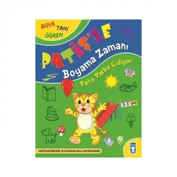 Timaş Patiş Parka Gidiyor Patişle Boyama Zamanı