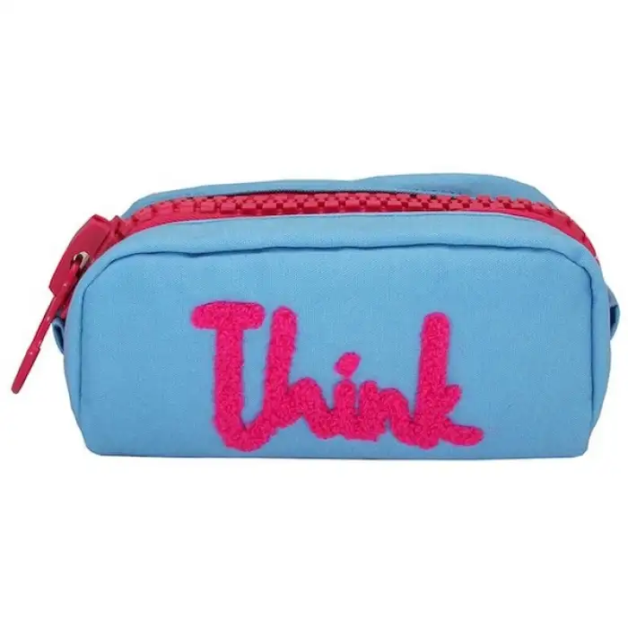 Taros Vintage Label Think Büyük Boy Kumaş Zipper 2818