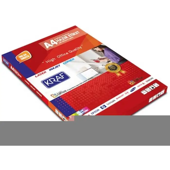 Kraf Laser Etiket Kf-2000 210 X 297 Mm