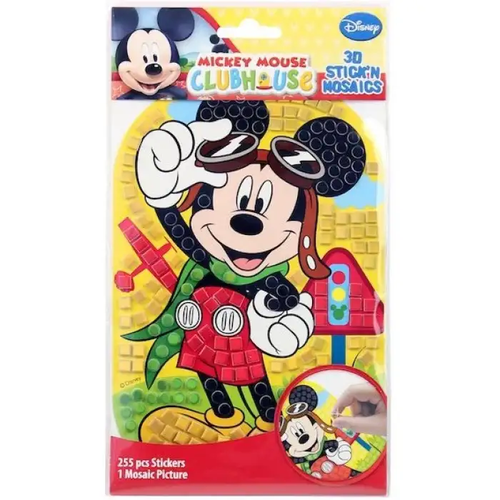 Dolphın Mıckey Mouse Mozaik Eva Stıcker Mc-Pba-35