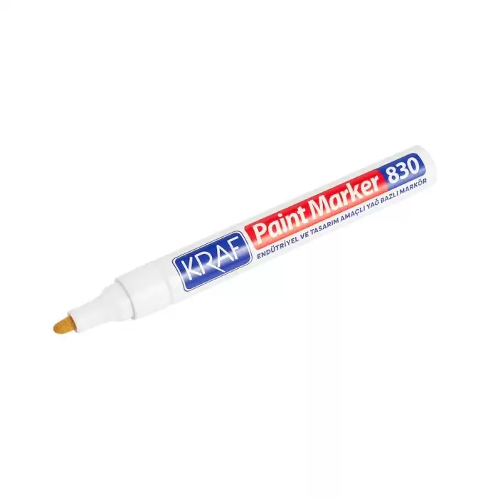 Kraf Paınt Markör 830 Beyaz
