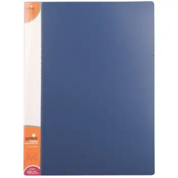 Umix Basıc Sunum Dosyası 10 Lu Lacivert (U1141p-La)