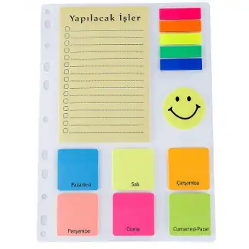 Kraf Yapışkanlı Not Kağıdı Seti 19815