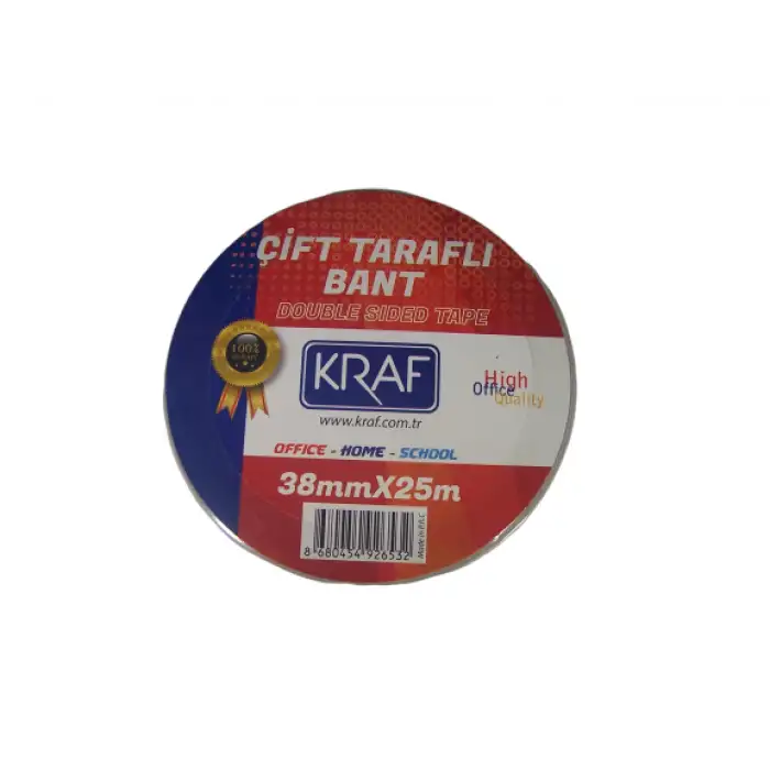 Kraf Çift Taraflı Bant 38mmx25m 2538g