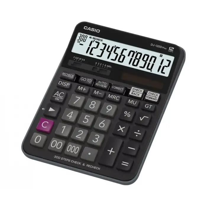 Casıo Hesap Makinesi Masaüstü Dj-120d Plus 12 Hane
