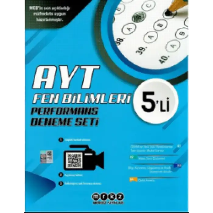 Merkez AYT Özel Performans 5 Li Fen Bilimleri 2020