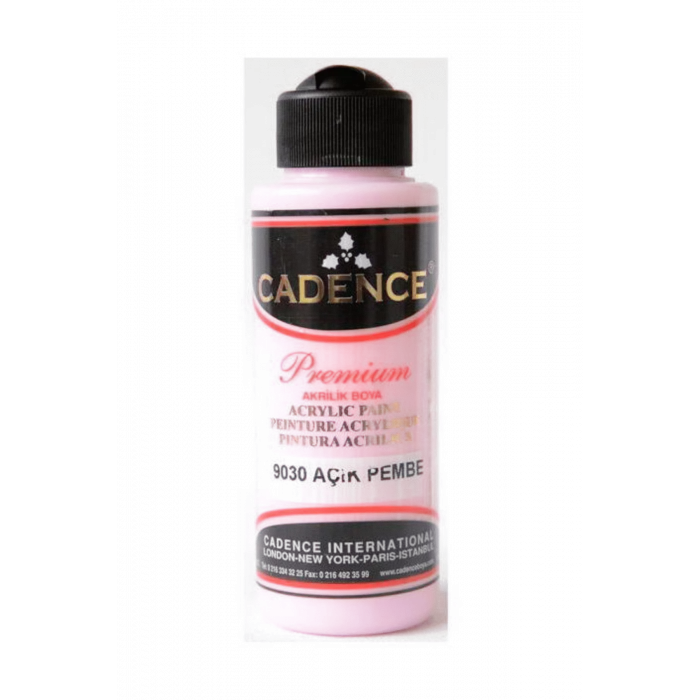Cadence Premıum Akrilik Boya 9030 Açık Pembe 120ml