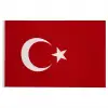 Seçkin Ponje Türk Bayrağı 20×30
