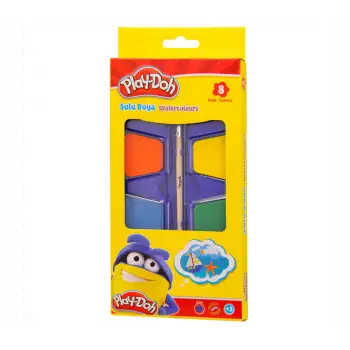 Playdoh Suluboya 8 Renk Jumbo 35mm Play-Su008