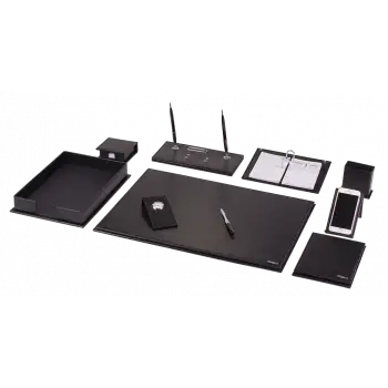 Gülpaş Gazelle 12 Parça Soft Sümen Takımı Siyah 865