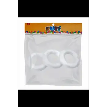 Puti Köpük Halka 10cm 3 Lü Viva 4964