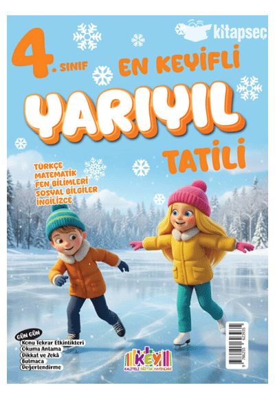 Key 4.Sınıf En Keyifli Yarıyıl Tatil Seti (3 Kitap)