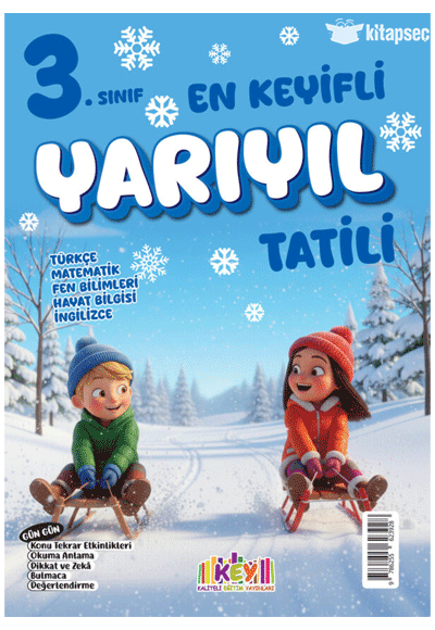 Key 3. Sınıf En Keyifli Yarıyıl Tatil Seti (3 Kitap)