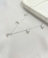 Kelebekli Şans Kolyesi 925 Ayar Gümüş