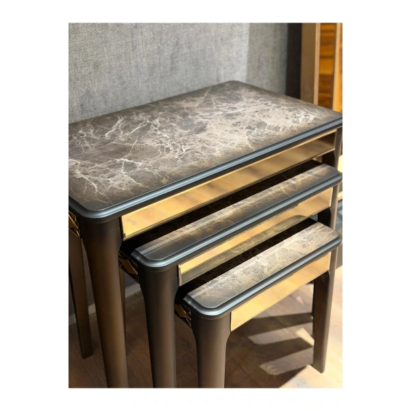 LUXE MODERN 3 LÜ ZiGON SEHPA