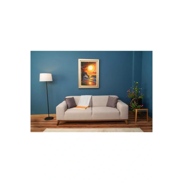 Sunset Güneşin Batışı Temalı 3 Boyutlu Aynalı Çerçeveli Özel Tasarım Tablo 81x112cm