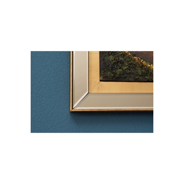 Sunset Güneşin Batışı Temalı 3 Boyutlu Aynalı Çerçeveli Özel Tasarım Tablo 81x112cm