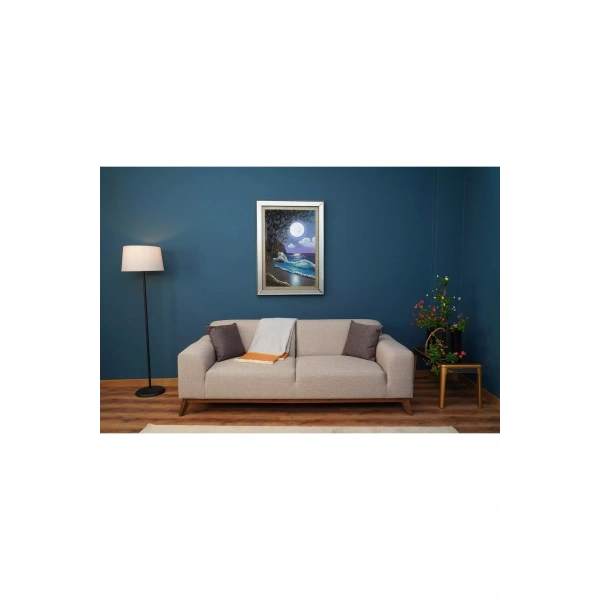 Moon Ay Işığı Temalı Özel Tasarım Tablo 81x112cm