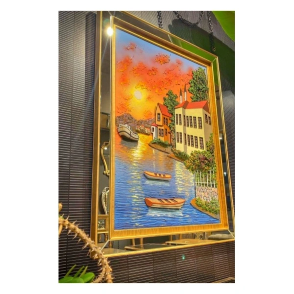 DREAM GÜN BATIMI MANZARASI TABLO