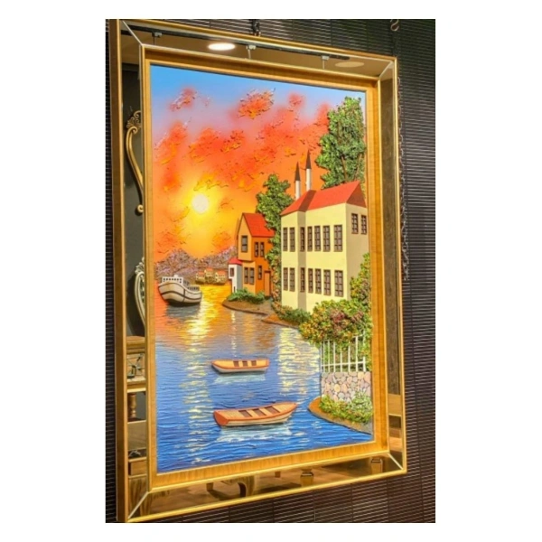 DREAM GÜN BATIMI MANZARASI TABLO