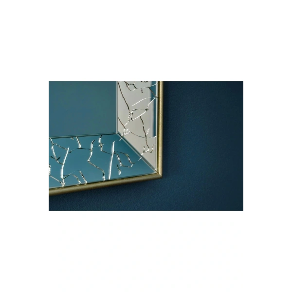 Elegance Masif Ağaç Çerçeve Dikdörtgen Dekoratif Duvar Aynası 80x180cm