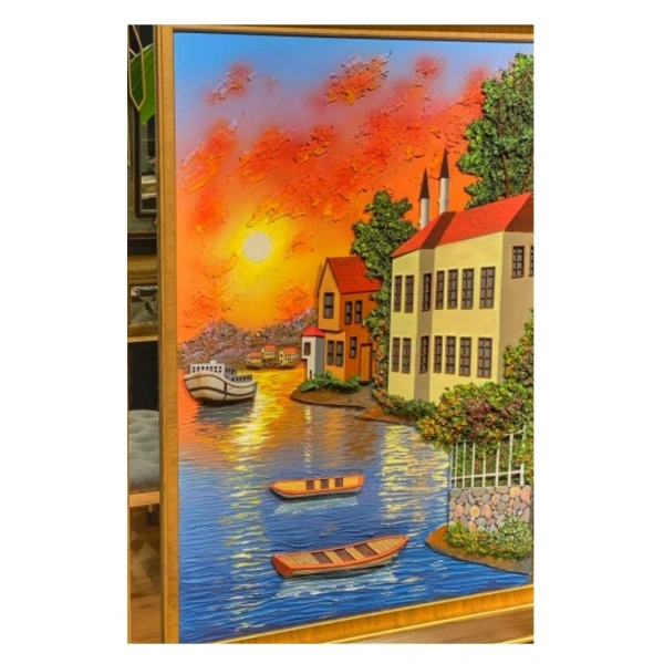 DREAM GÜN BATIMI MANZARASI TABLO