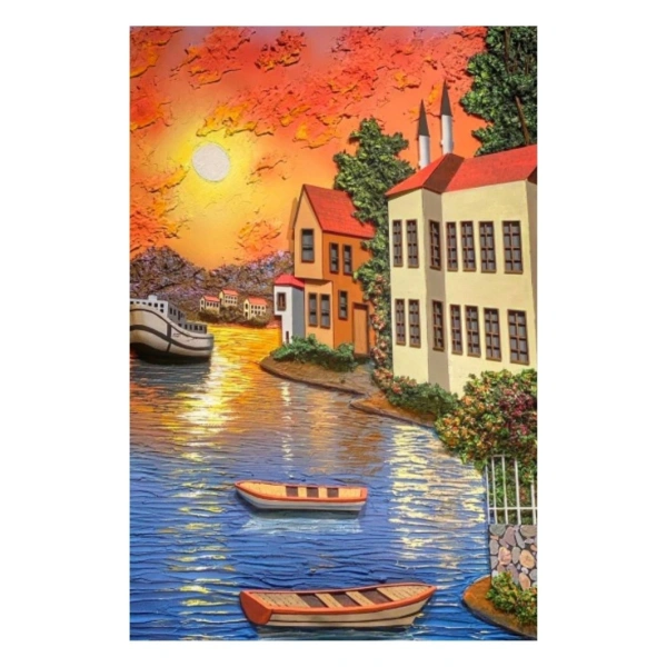 DREAM GÜN BATIMI MANZARASI TABLO