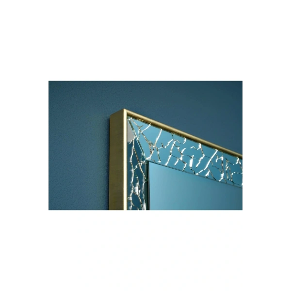 Elegance Masif Ağaç Çerçeve Dikdörtgen Dekoratif Duvar Aynası 80x180cm