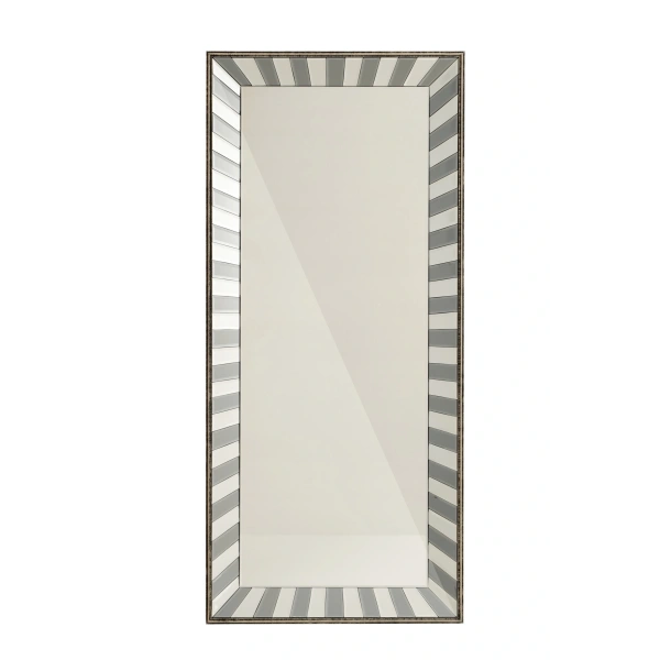 Sunrise Masif Ağaç Çerçeve Dikdörtgen Dekoratif Duvar Aynası 80x180cm