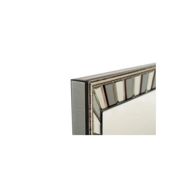 Sunrise Masif Ağaç Çerçeve Dikdörtgen Dekoratif Duvar Aynası 80x180cm