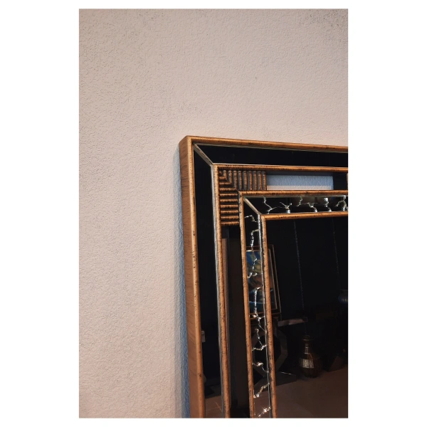 Çift Slip Dekorlu Boy Aynası